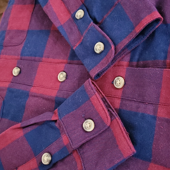 J. Crew Sherpa Lined Oversized Plaid Shacket - Picture 10 of 14